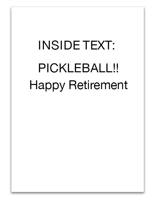 Pickleball - RT009