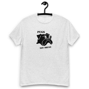 Pugs Not Drugs T-shirt | Black Pug