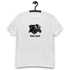 Pug Dad T-shirt | Black Pug