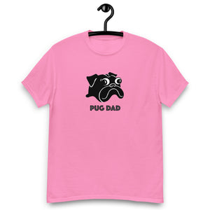Pug Dad T-shirt | Black Pug