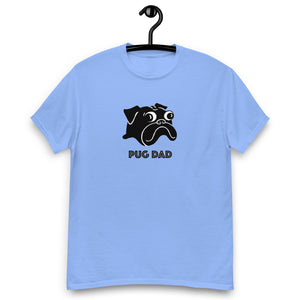 Pug Dad T-shirt | Black Pug