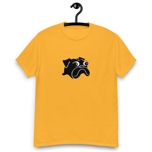Pug Head T-shirt | Black Pug