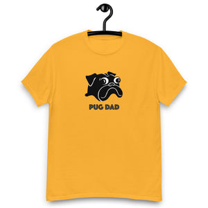 Pug Dad T-shirt | Black Pug
