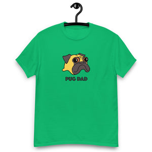 Pug Dad T-shirt | Fawn Pug