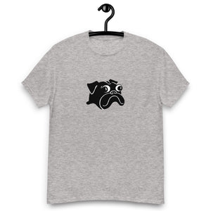 Pug Head T-shirt | Black Pug
