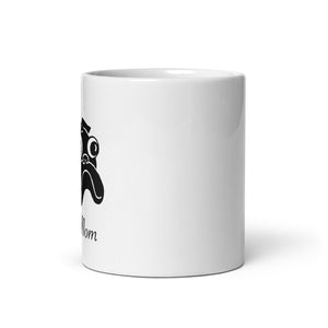 Pug Mom Coffee Mug | Black Pug
