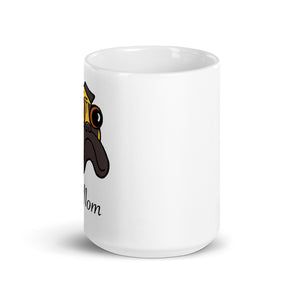 Pug Mom Coffee Mug | Fawn Pug