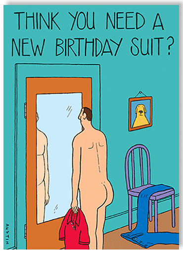 Birthday Suit - Snafu Cards