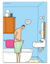 Man in Bathroom