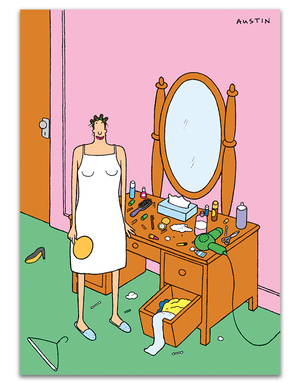 Lady in Slip