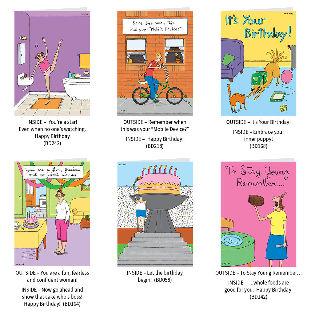 Birthday Assortment – Gentle Humor