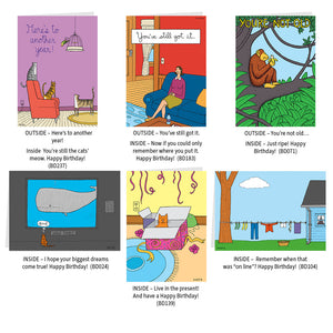Birthday Assortment – Gentle Humor