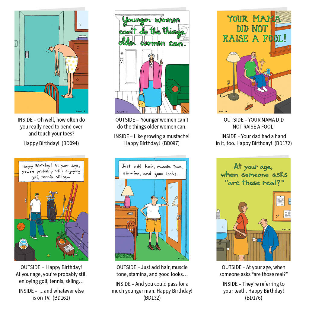 Birthday Assortment – Snarky