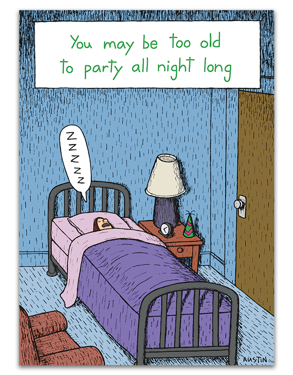 Too Old to Party