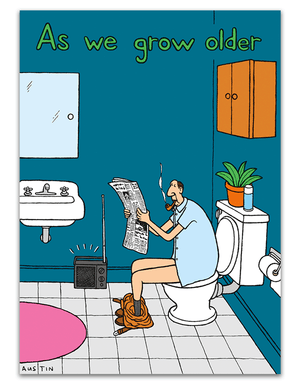 Man on Toilet
