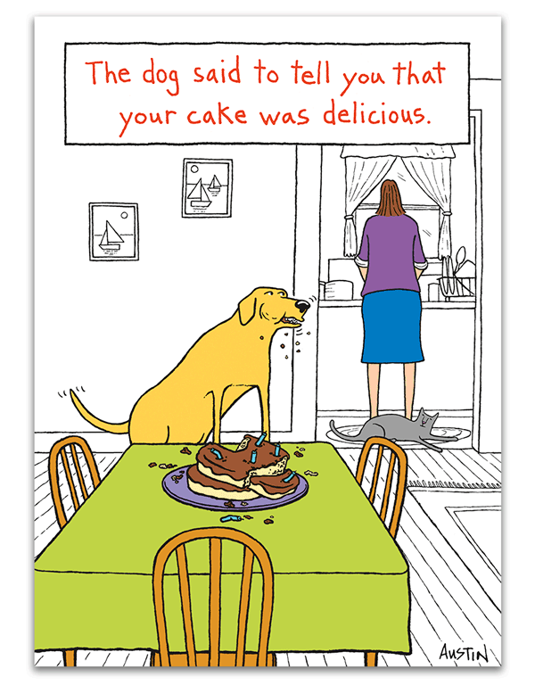 Dog Likes Cake