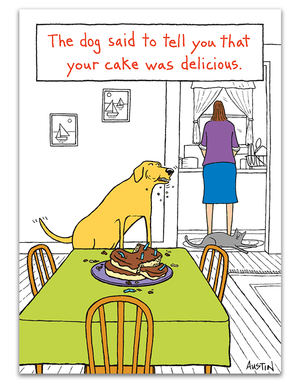 Dog Likes Cake