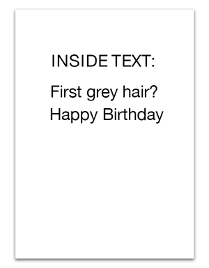 First Grey Hair