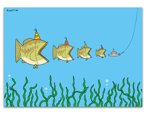 Fish Eating Cake