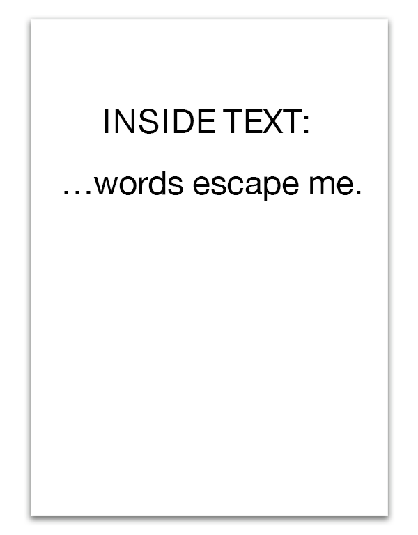 Speechless Gratitude