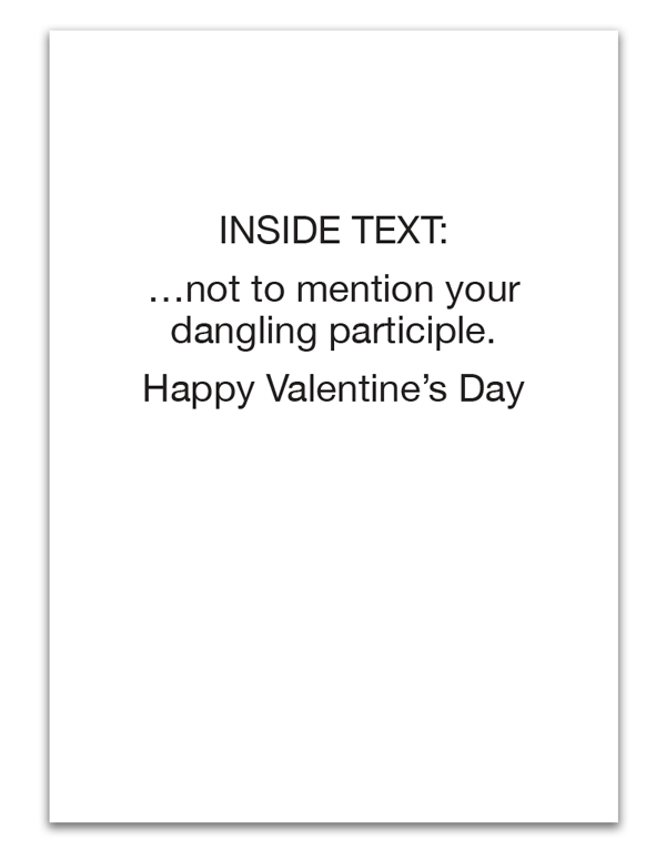 Geek Valentines Day Card